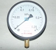 Манометр МП160мм 0,25МПа Ду15