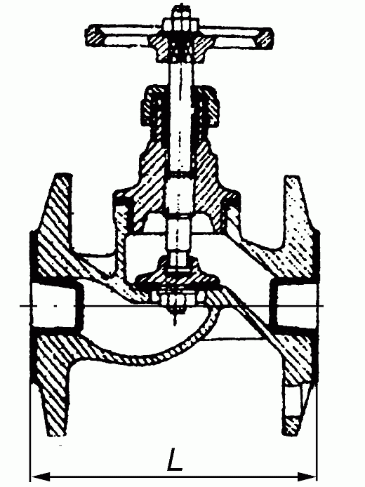 Схема для Вентиль муфтовый 15кч 18п (15кч33п) Ду15