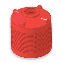 Емкость пластиковая вертикальная 1500 л.