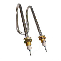 Элек. ТЭН д/дистиллятора 2,5кВт L160 нерж М18 с гайк. Ф10 вод.(10.325)