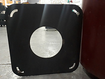 Фланец "Теплотрон" для дымовых труб 320*320мм Ду130-150