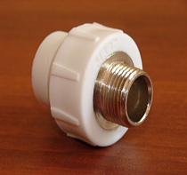 Муфта комб. под ключ с наружной резьбой 25 мм